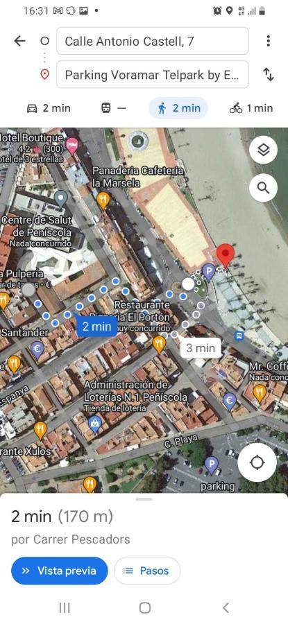 Apartamento Junto A La Playa Peniscola Ngoại thất bức ảnh